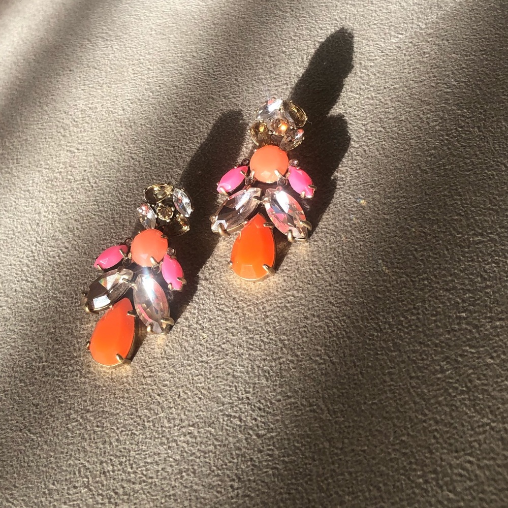 Stella and dot geo pop earrings